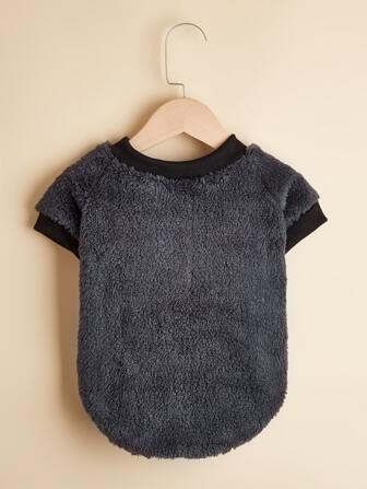 Solid Color Pet Sweatshirt