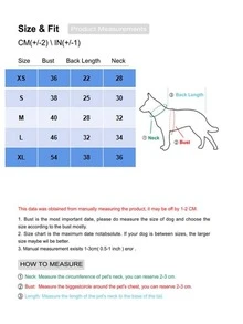 Letter Graphic Pet Hoodie - Multicolor - View 7