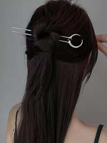 月亮設計髮夾 - 彩色 - 查看 1