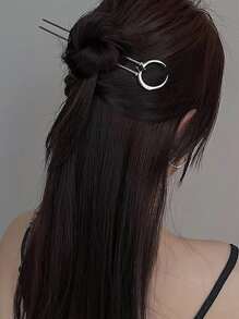 月亮設計髮夾 - 彩色 - 查看 3