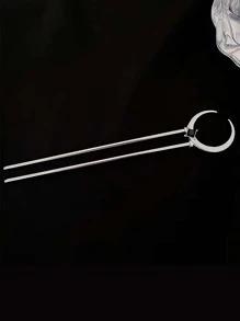 月亮設計髮夾 - 彩色 - 查看 4