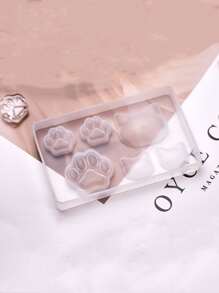 1 件猫咪设计 DIY 硅胶模具 - 白色 - 查看 2