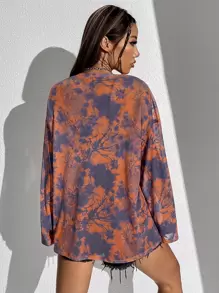 thegypsygoddess Artist Tie Dye Longline Tee