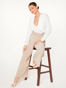 Firerie Solid Open Front Crop Jacket In Fall/Winter - White - View 7