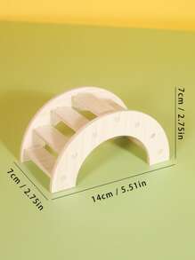 1pc Bridge Design Pet Training Toy - Beige - View 3