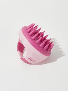 SHEIN BASIC LIVING Shampoo Massage Brush - Pink - View 12