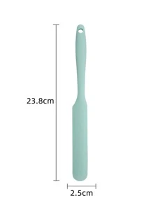 1入組矽膠刮刀奶油攪拌刀烤條刮刀矽膠抹刀耐熱不粘彈性橡膠刮刀廚房烹飪小工具 - 彩色 - 查看 3