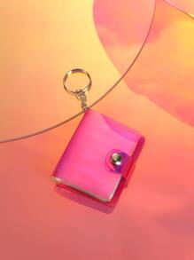 Photo Album Charm Keychain - Multicolor - View 1