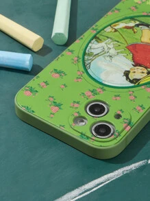 ROMWE 人像圖案手機殼 - 彩色 - 查看 2