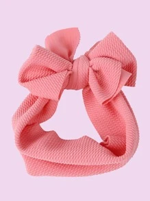 1pc Random Color Bow Decor Pet Headband - Multicolor - View 3