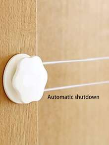 1 pieza puerta de mascota de dos manera - Blanco - Ver 7