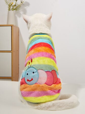 Débardeur pour animaux de compagnie à broderie chenille