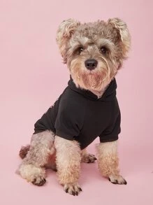 Áo hoodie hình thú cưng họa tiết chữ "Mommy's Boy" - Nhiều màu - Xem 3