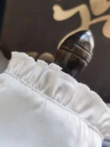 1pc Faux Pearl Decor Pet Dress - White - View 6