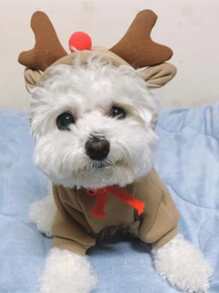 小鹿設計寵物連帽衫