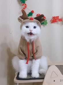 小鹿設計寵物連帽衫