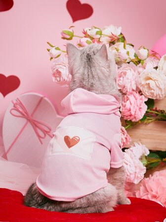 Capucha para mascota con estampado Sobre