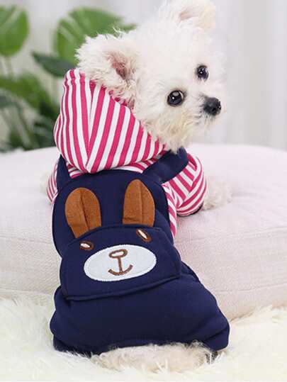 Cartoon Design Pet Jumpsuit
