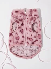 PETSIN 豹纹狗狗宠物背心 - 野生豹纹狗狗夏季背心；适合季节性冒险、家庭野餐、度假旅行、宠物生日派对和时尚照片拍摄。 - 彩色 - 查看 2