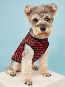 1 chiếc áo vest sọc cho thú cưng - Nhiều màu - Xem 1