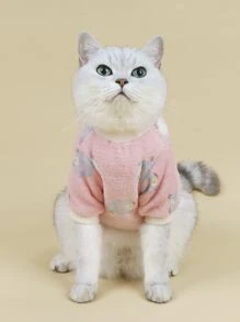 PETSIN Cartoon Graphic Pet Sweatshirt - Multicolor - View 7