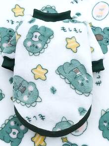 Cartoon Graphic Pet Sweatshirt - Nhiều màu - Xem 2