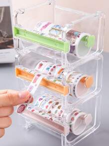 1入組極簡風格隨機織帶切片機 - 彩色 - 查看 1