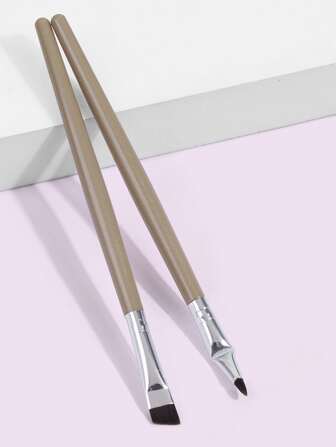 2件套眼部化妆刷套装 - 眼影刷和晕染刷，柔软美妆工具，化妆刷套装，化妆刷套装，化妆刷套装，全套化妆工具，化妆刷套装，全套化妆工具，化妆刷套装，化妆刷套装，化妆礼盒套装