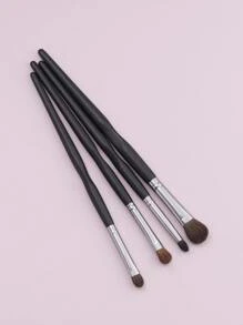Bộ 4 cọ trang điểm mắt, màu đen, bộ cọ, bộ cọ trang điểm, bộ cọ trang điểm hoàn chỉnh, bộ cọ trang điểm, bộ trang điểm đầy đủ, bộ cọ, bộ cọ trang điểm, bộ quà tặng trang điểm, quà tặng kèm, cọ trang điểm chuyên nghiệp, bộ trang điểm hoàn chỉnh - màu đen - Xem 3