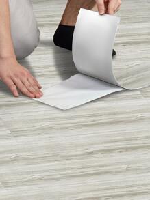 1入組耐磨防水防滑自黏式地面瓷磚帶仿真木紋 - 彩色 - 查看 1