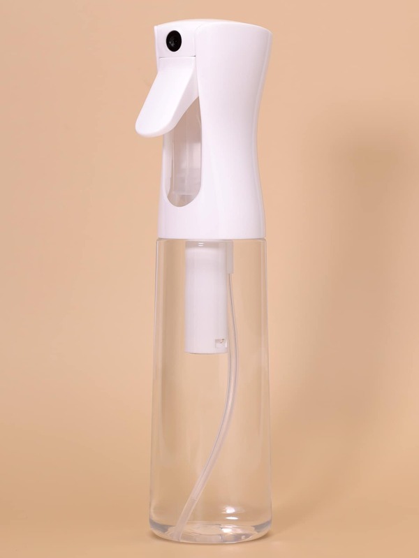 1pc Hairdressing Spray Bottle 300ML High-Pressure Continuous White Automatic Air Pressure Ultra-Fine Spray Bottle,Hair Tools,Hair Products And Accessories For Barber Salon Beauty Travel Essentials