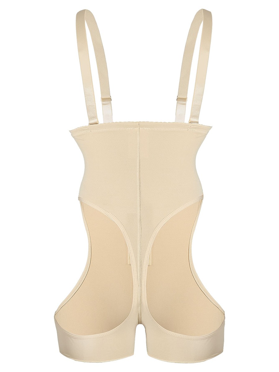 Cut Out Zip Front Shapewear Bodysuit SHEIN USA