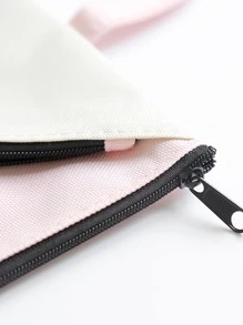 1pc Random Pattern File Bag - Multicolor - View 6