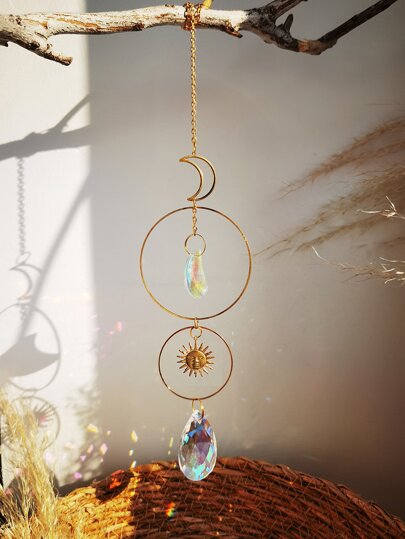 1 pièce Suspension murale à cristal