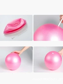1pc Pink Yoga & Pilates Ball, Thick Anti-Burst Yoga Ball Exercise Ball Fitness Equipment For Body Shaping And Weight Loss