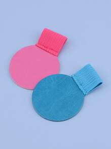 1入組隨機自粘 PU 筆夾鉛筆架彈性環用於筆記本日記日曆剪貼板筆架彈性筆環 - 彩色 - 查看 2