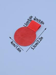 1入組隨機自粘 PU 筆夾鉛筆架彈性環用於筆記本日記日曆剪貼板筆架彈性筆環 - 彩色 - 查看 4