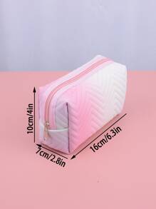 Hộp đựng bút chì màu 1 cái - Hồng - Xem 3