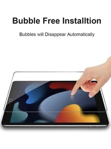 1 pieza Protector de pantalla vidrio templado compatible con iPad - transparente - Ver 3