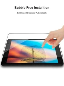 2 piezas Protector de pantalla vidrio templado compatible con iPad - transparente - Ver 6