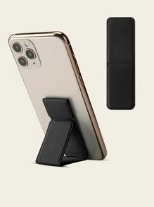 1 Giá đỡ điện thoại dạng đẩy kéo tương thích với iPhone, điện thoại Android, quà tặng sinh nhật, gia đình, bạn bè Giá đỡ dạng nhẫn, giá đỡ điện thoại, phụ kiện điện thoại - màu đen - Xem 3