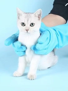 1 par Guantes de limpieza de color al azar de mascota - Multicolor - Ver 1