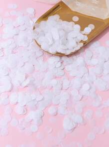 1pc/10g Small Round Paper Confetti Balloon Decoration,Christmas