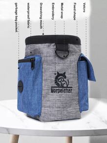 1pc Pet Treat Pouch - Multicolor - View 4