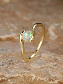 Anillo ópalo - Multicolor - Ver 1