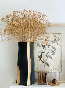 1支/3支/6支装 60厘米仿真满天星花枝，适用于婚礼装饰、家居装饰、节日生日派对、圣诞节、感恩节、复活节等场合。 - 金色 - 查看 2