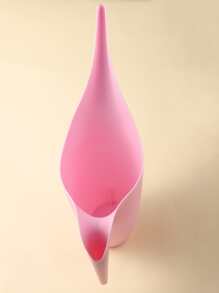1pc PP Watering Bottle, Minimalist Pink Watering Can For Plant - Pink - View 3