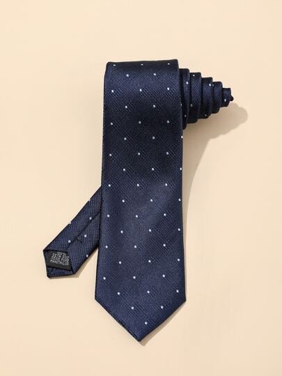 1pc Men Polka Dot Tie Versatile For All Occasions For Decoration For Men Gifts Casual