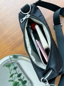 米色長棒包搭配包,簡約風格小綿羊,女士包包