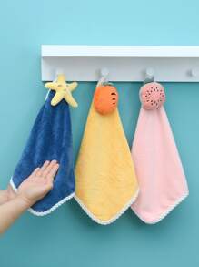 1入組卡通設計隨機擦手巾